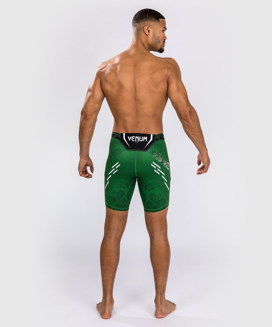 bermuda ufc adrenaline by venum authentic fight night masculina vale tudo - verde