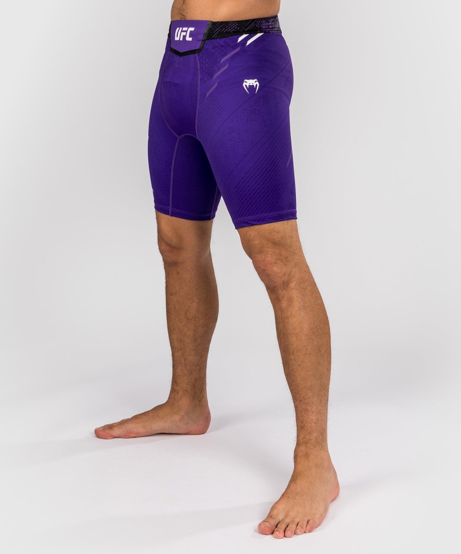 bermuda ufc adrenaline by venum authentic fight night masculina vale tudo - roxa