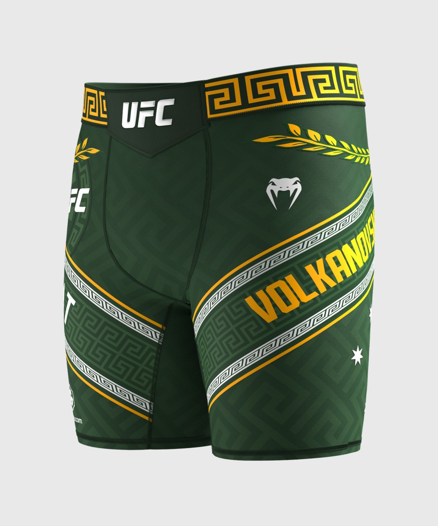 masculino ufc incomparável por venum green alexander volkanovski vale tudo short