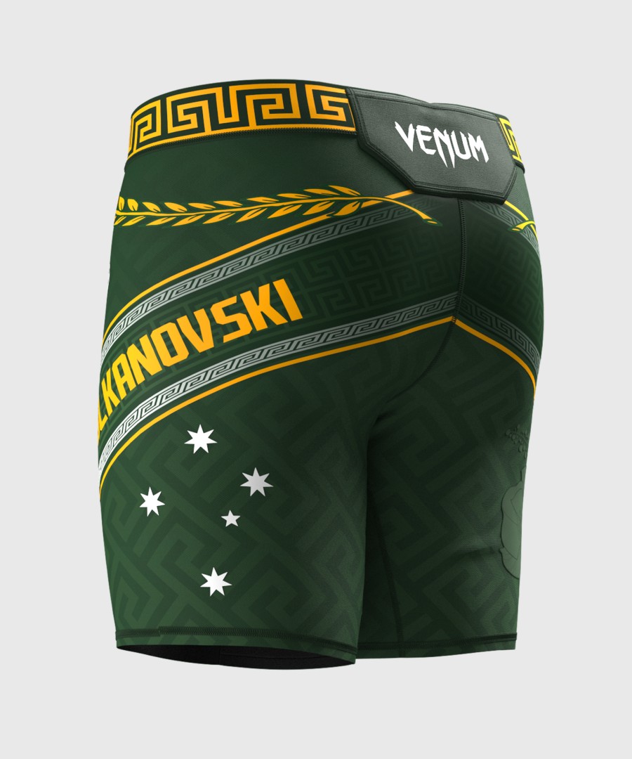 masculino ufc incomparável por venum green alexander volkanovski vale tudo short