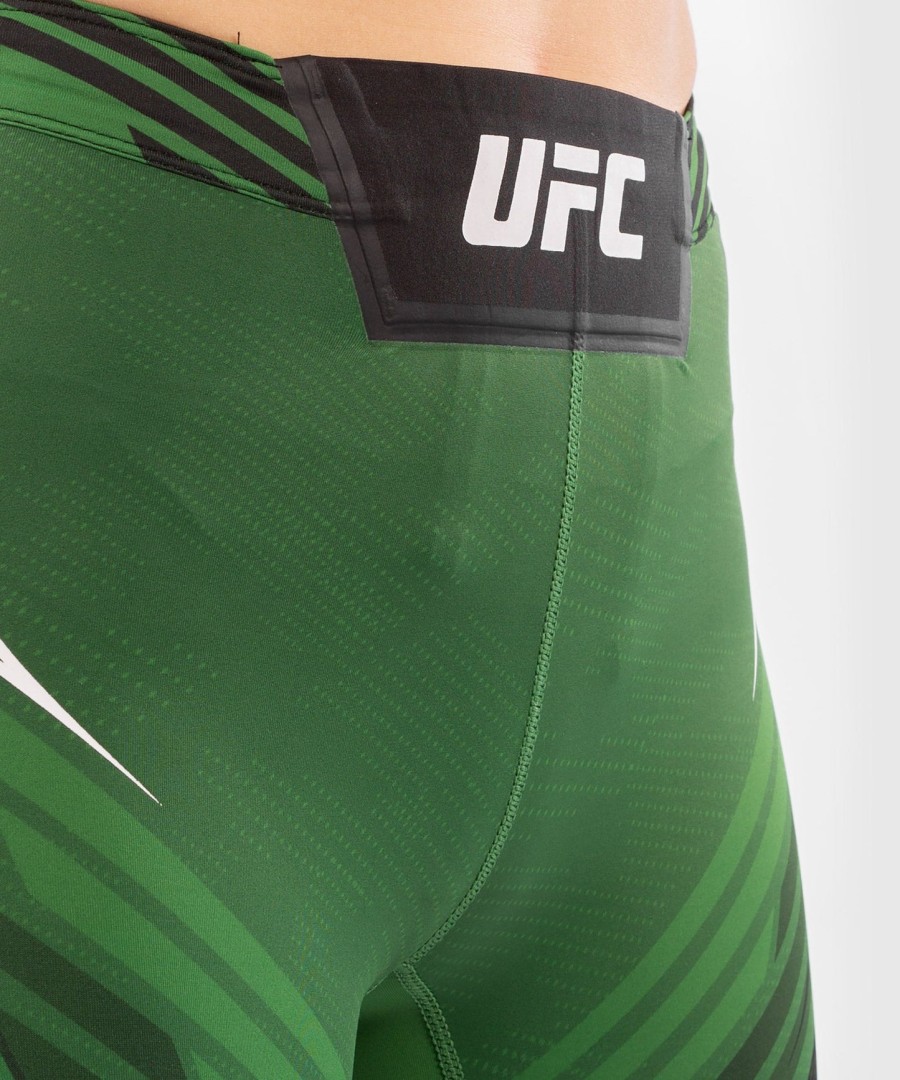 shorts ufc venum authentic fight night vale tudo feminino - comprimento longo - verde