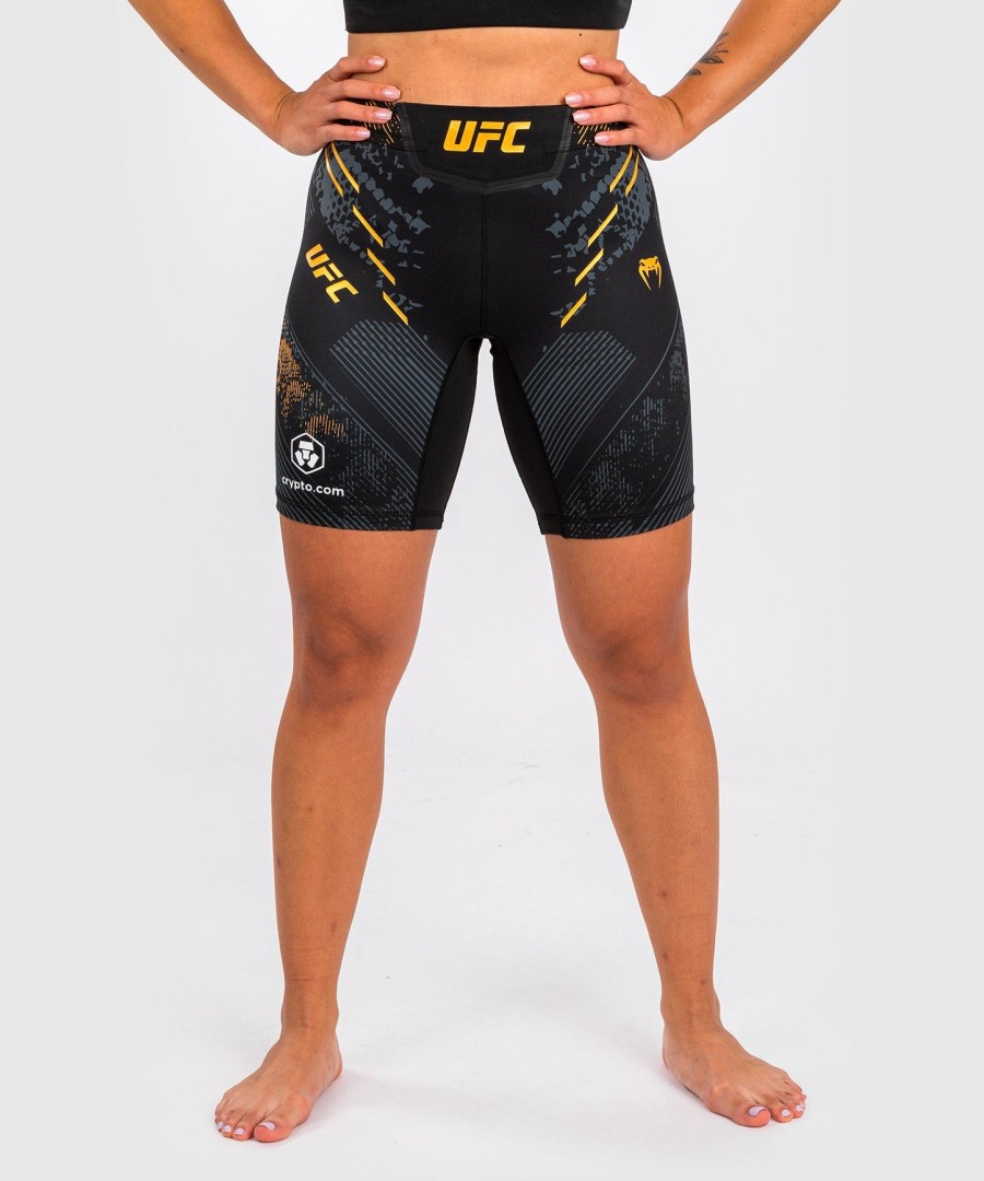 ufc adrenaline by venum authentic fight night feminino vale tudo short - long fit - campeão