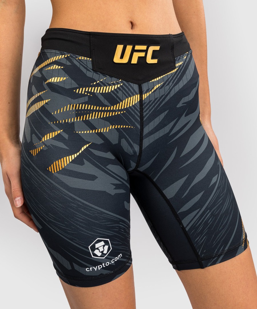 ufc fusion by venum authentic fight night feminino vale tudo short - long fit - campeão