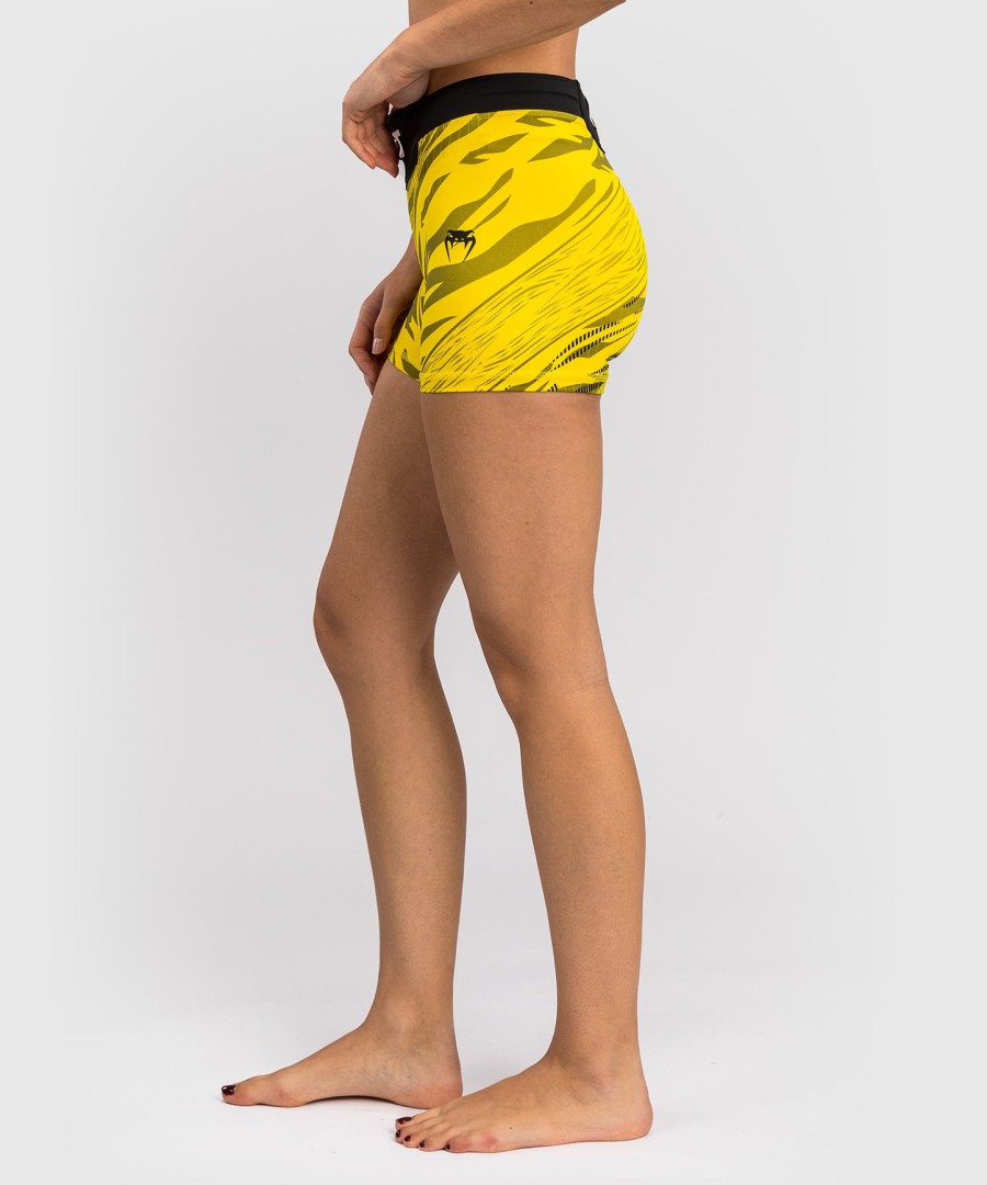 short ufc fusion by venum authentic fight night feminino vale tudo - corte curto - amarelo