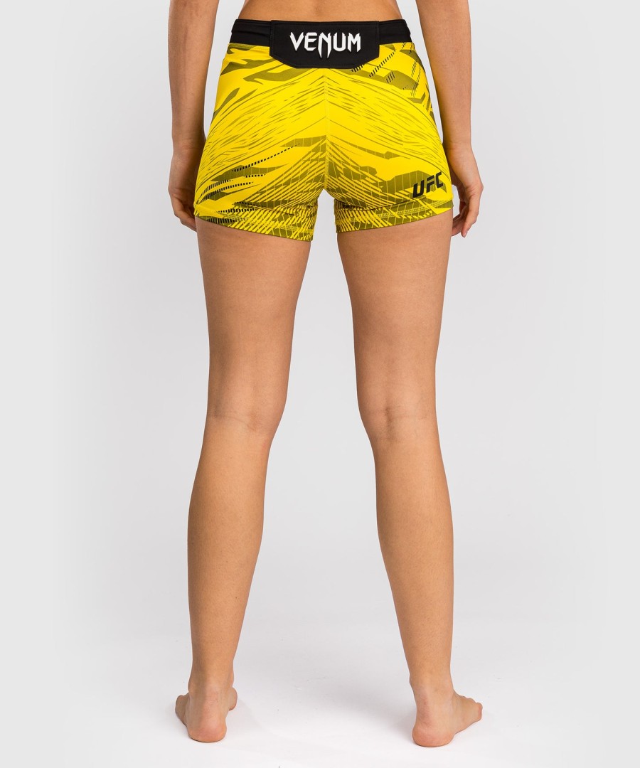 short ufc fusion by venum authentic fight night feminino vale tudo - corte curto - amarelo