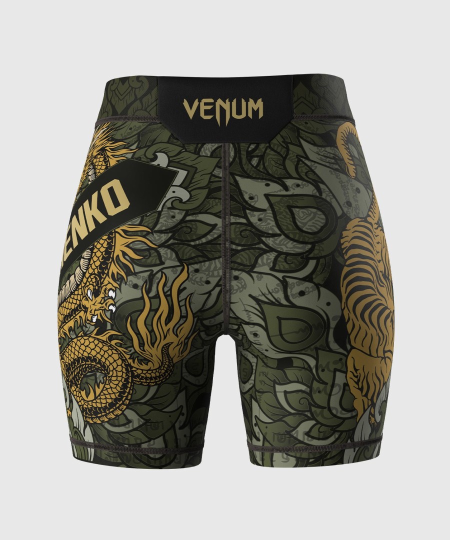 ufc feminino incomparável por venum green valentina shevchenko vale tudo short