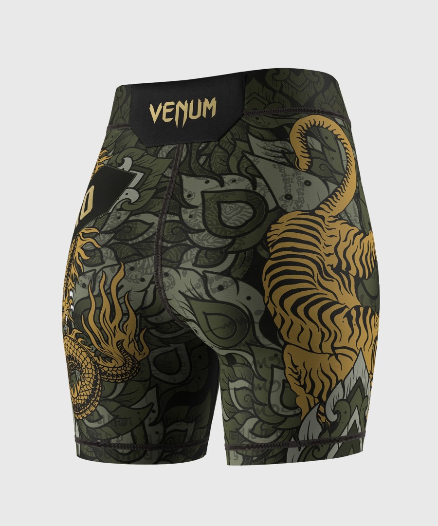 ufc feminino incomparável por venum green valentina shevchenko vale tudo short