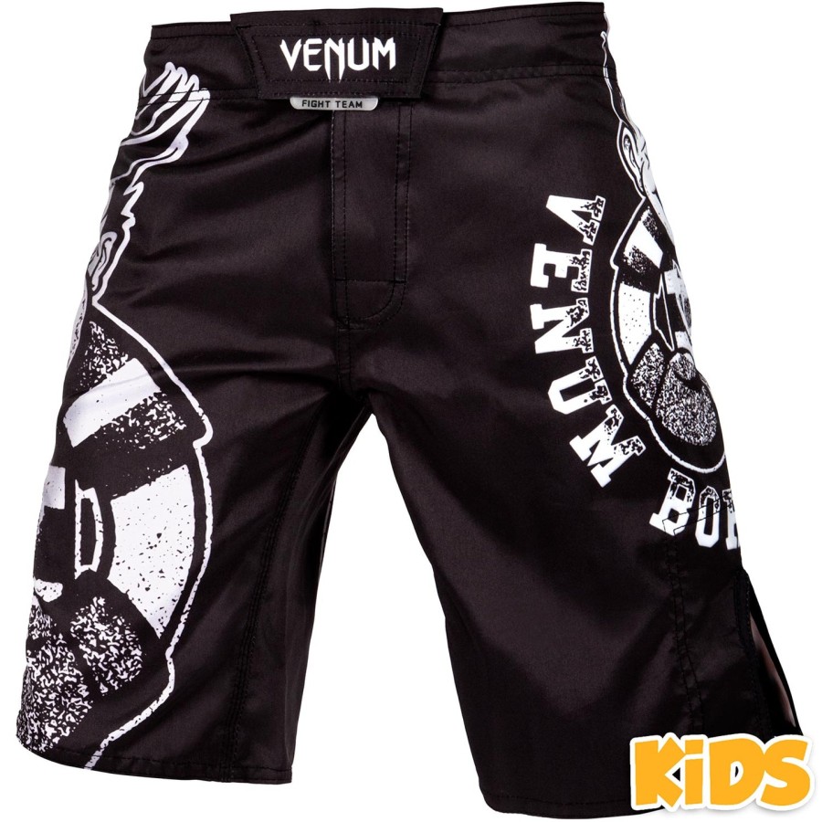 venum born to fight kids fightshorts - pretobranco