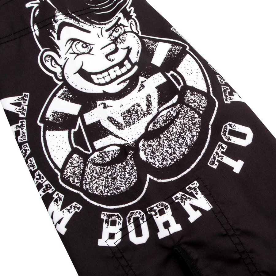 venum born to fight kids fightshorts - pretobranco