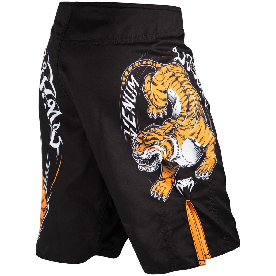 venum tiger king kids fightshorts - preto