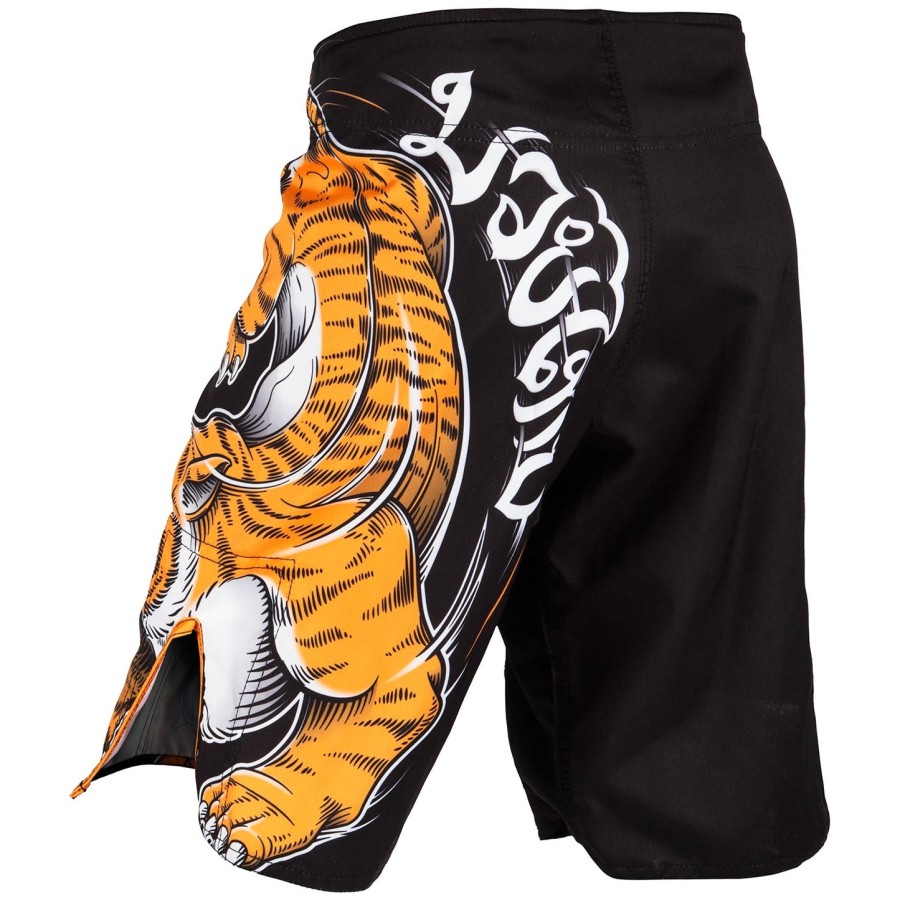 venum tiger king kids fightshorts - preto