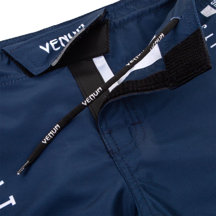 calção de luta infantil venum signature - azul marinho