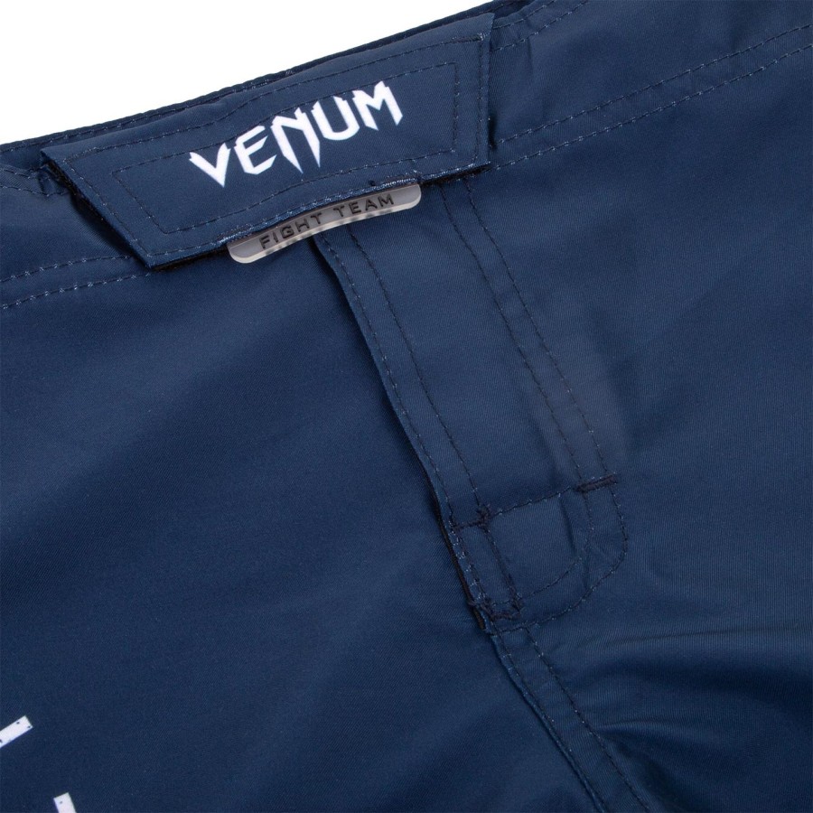 calção de luta infantil venum signature - azul marinho