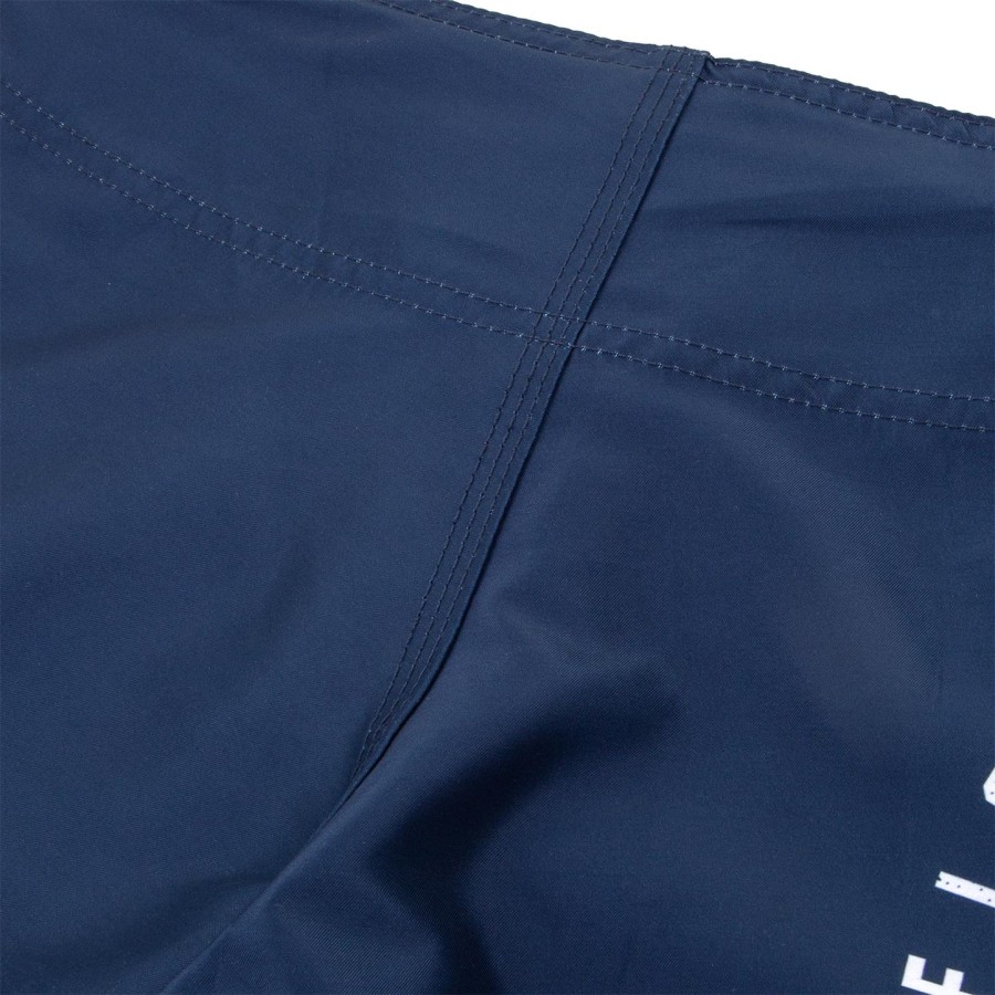 calção de luta infantil venum signature - azul marinho