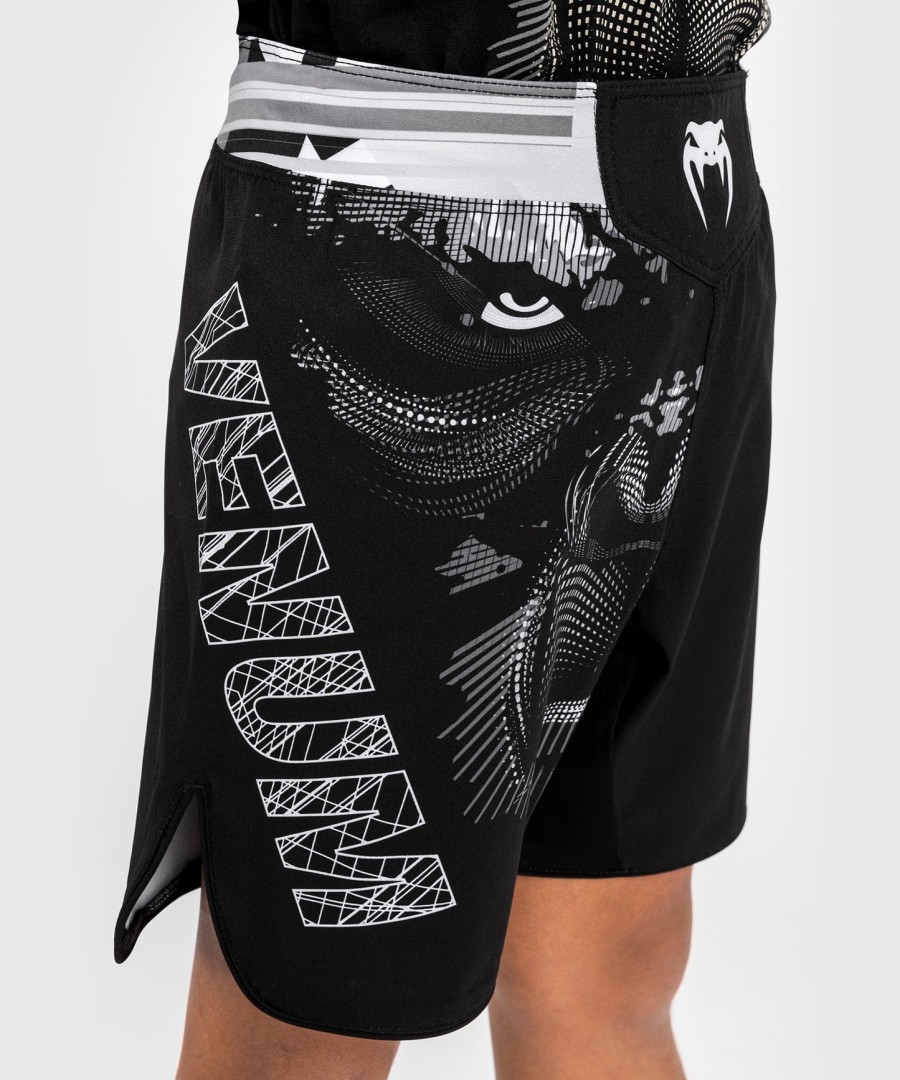 venum gorilla jungle kids fightshorts - pretobranco