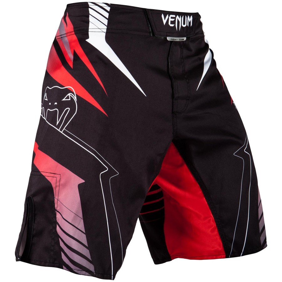 calção de luta venum sharp 3.0 - pretovermelho