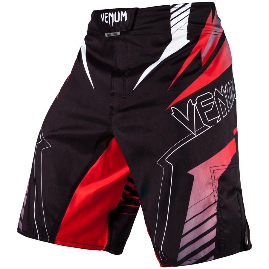 calção de luta venum sharp 3.0 - pretovermelho