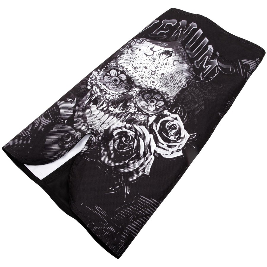 calção de luta venum santa muerte 3.0 - pretobranco