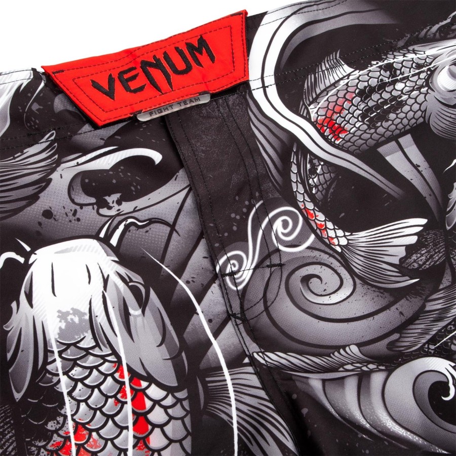 calção de luta venum koi 2.0 - pretobranco