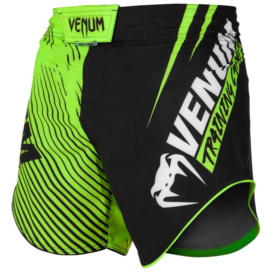 calção de treino venum training camp 2.0 - pretoamarelo neon