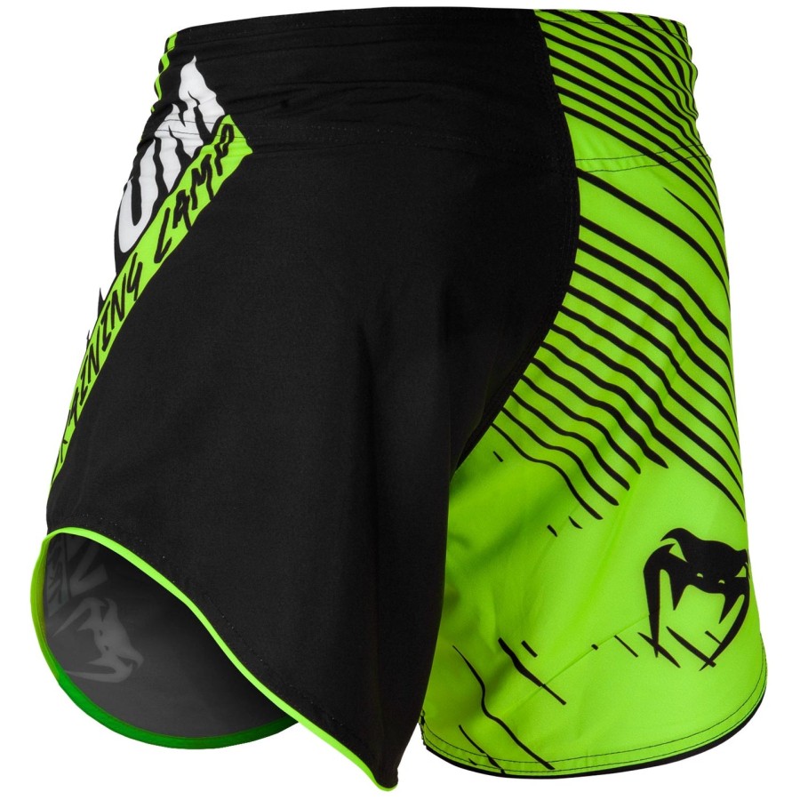 calção de treino venum training camp 2.0 - pretoamarelo neon
