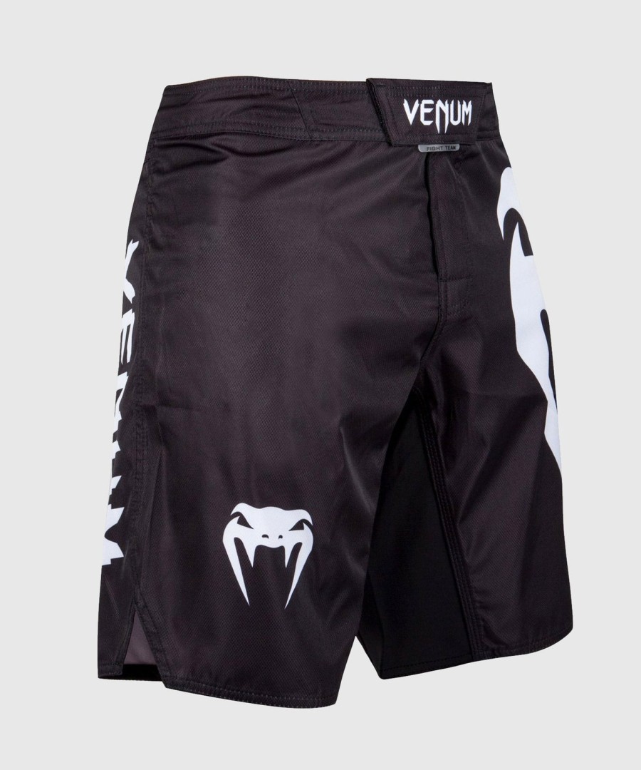 calção de luta venum light 3.0 - pretobranco