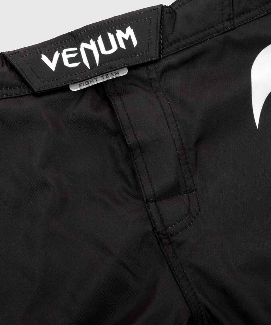 calção de luta venum light 3.0 - pretobranco