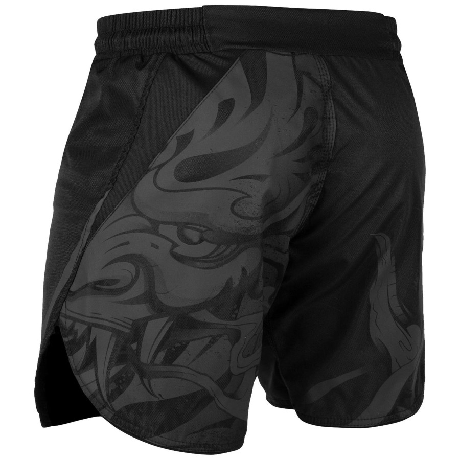 calção de luta venum devil - pretopreto