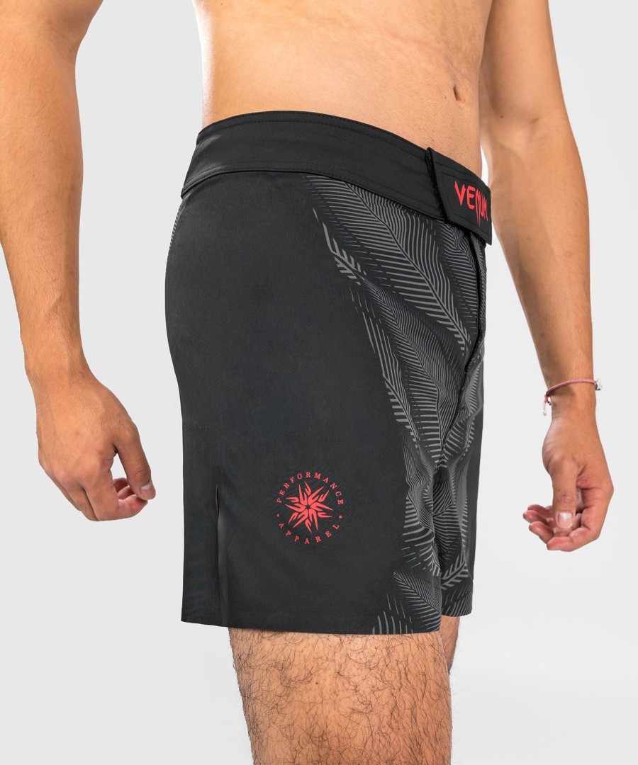 calção de luta venum phantom - pretovermelho