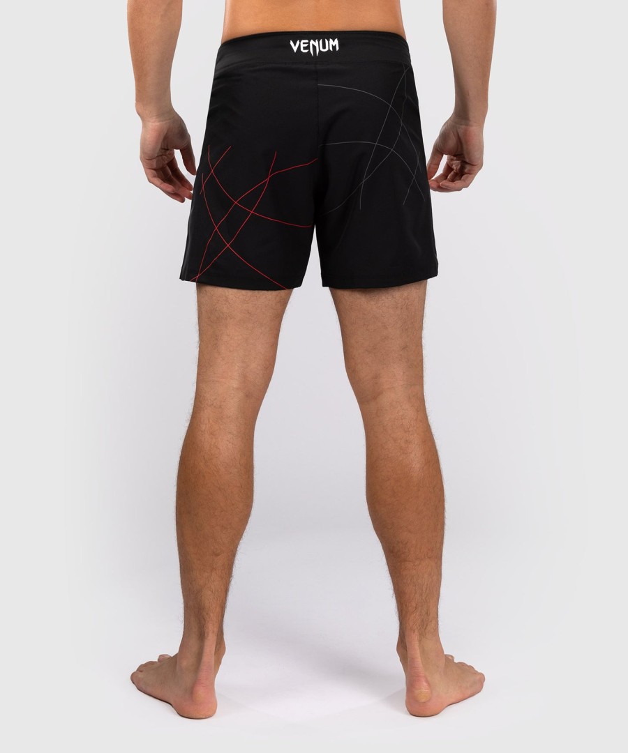 calção de combate venum tactical xt - pretovermelho fogo