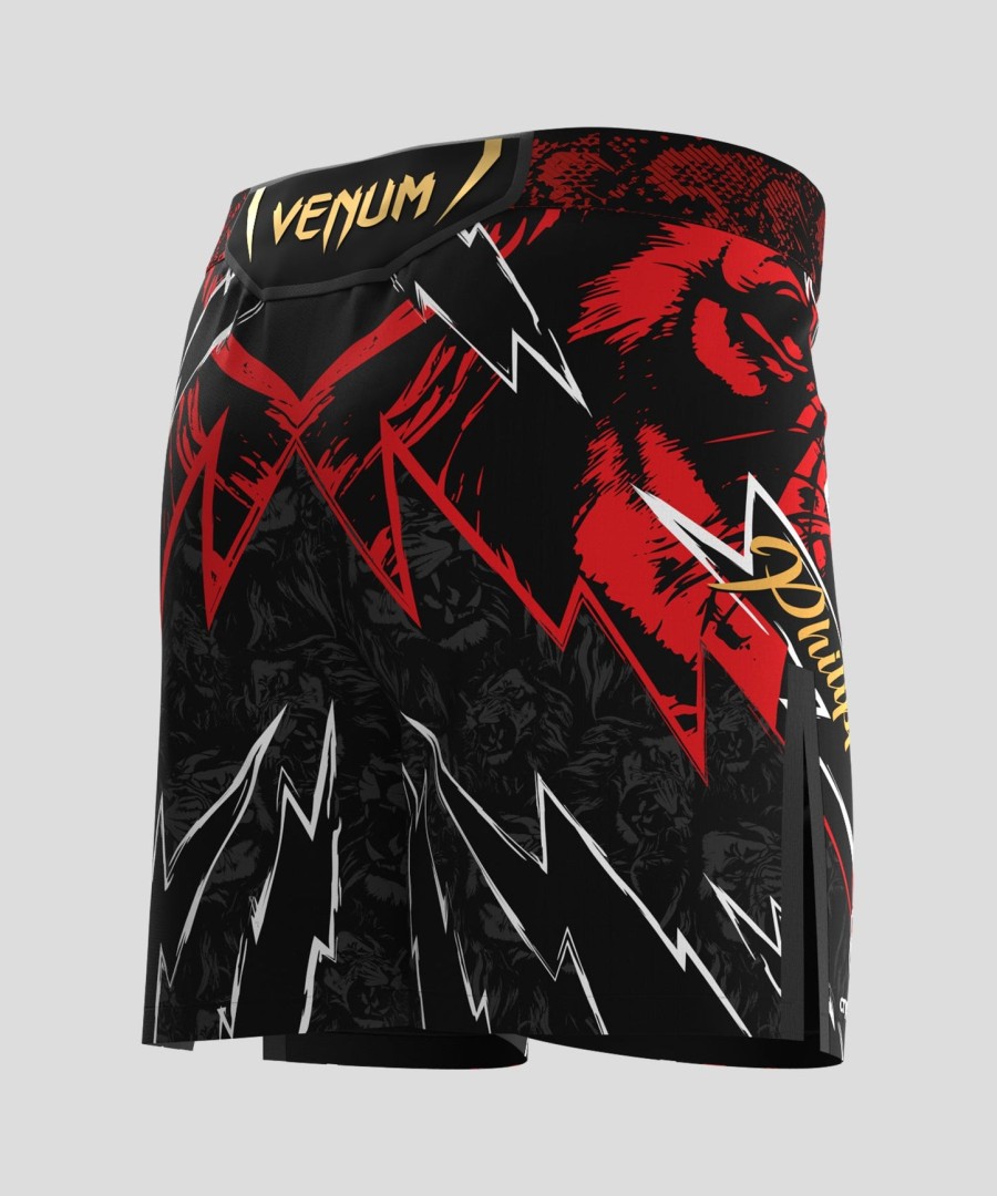 ufc masculino inigualável por venum red jon jones short fit fight short