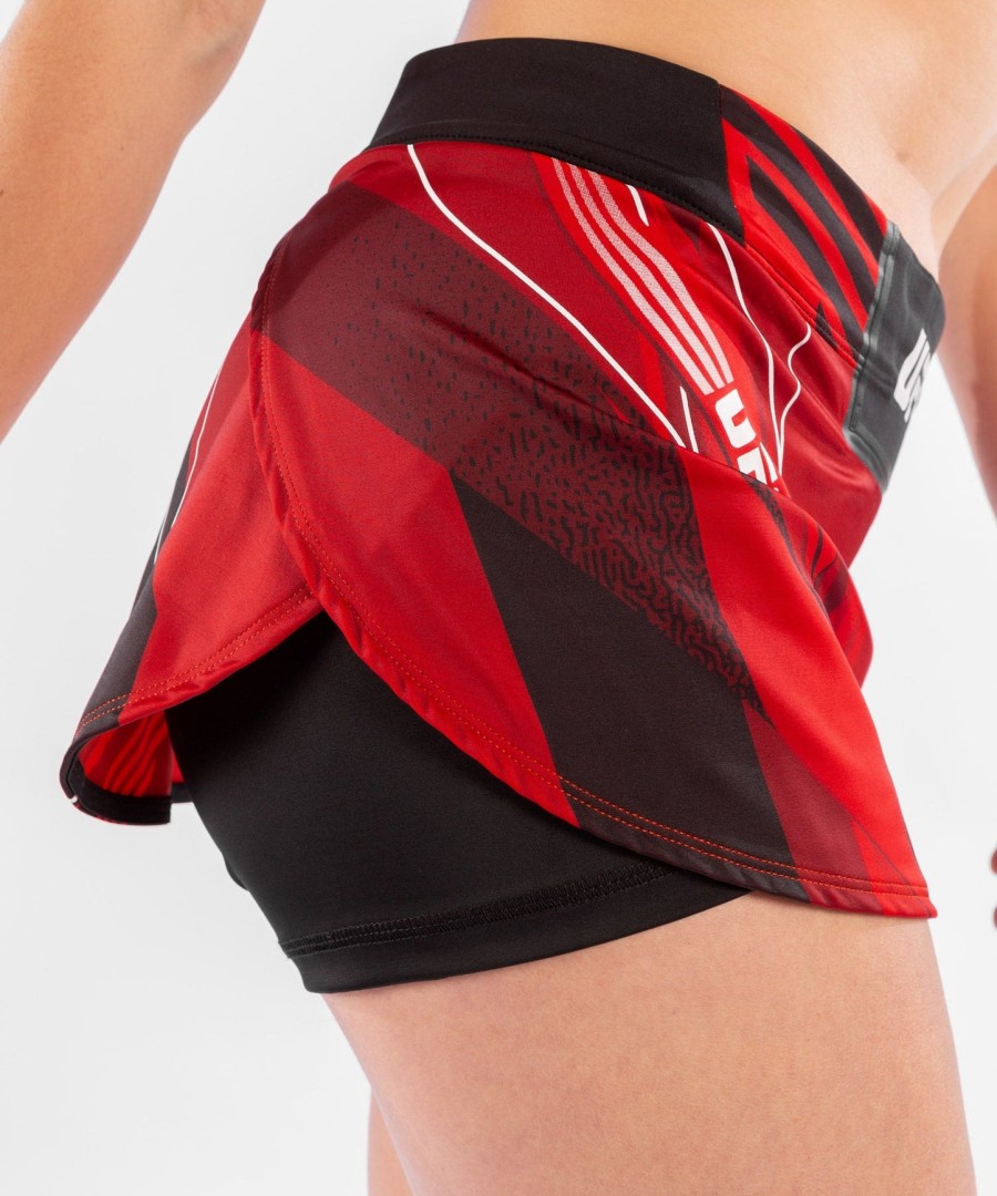 saia-calça feminina ufc venum authentic fight night - vermelha