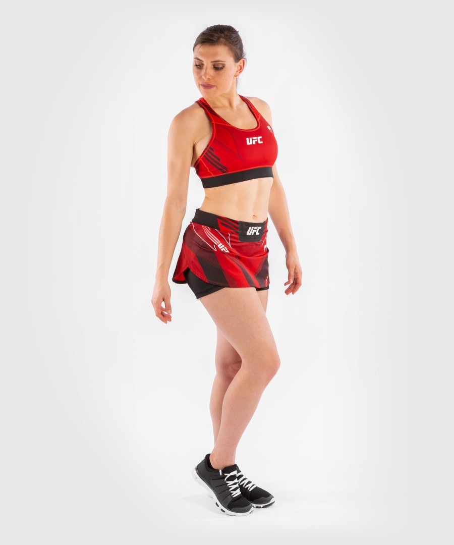 saia-calça feminina ufc venum authentic fight night - vermelha