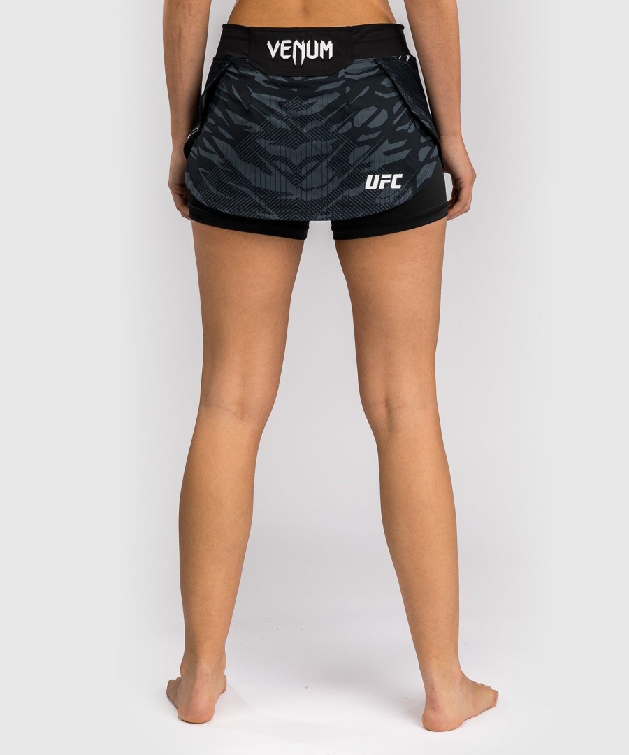 saia-calção feminina ufc fusion by venum authentic fight night - preta
