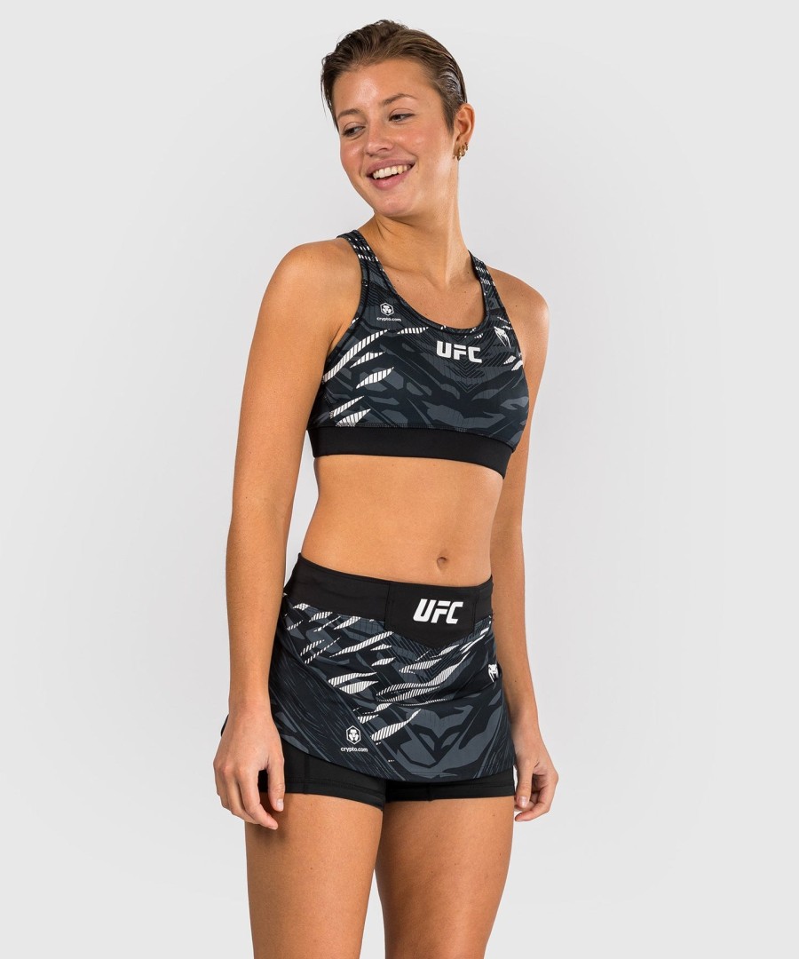 saia-calção feminina ufc fusion by venum authentic fight night - preta