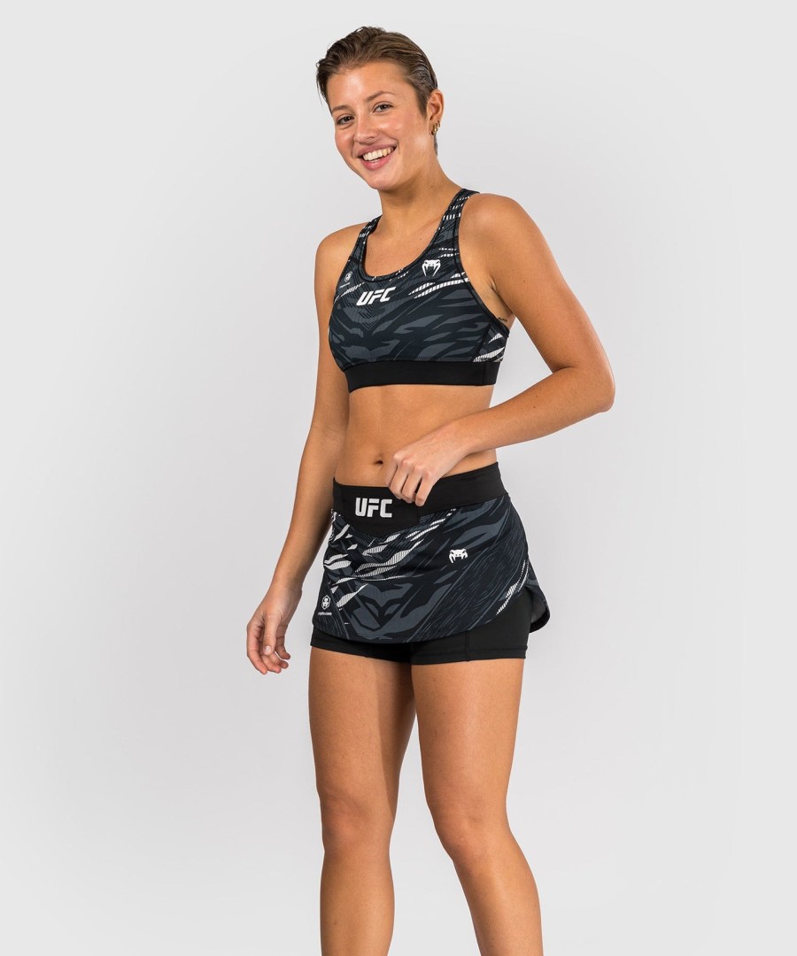 saia-calção feminina ufc fusion by venum authentic fight night - preta