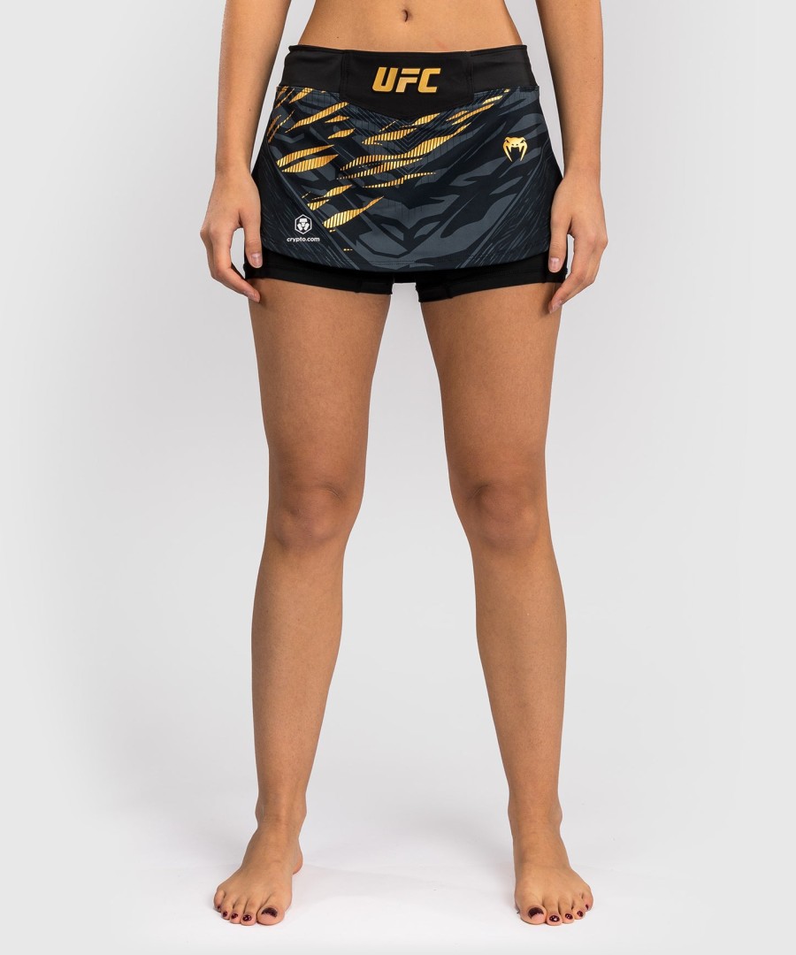 saia-calça feminina ufc fusion by venum authentic fight night - campeã