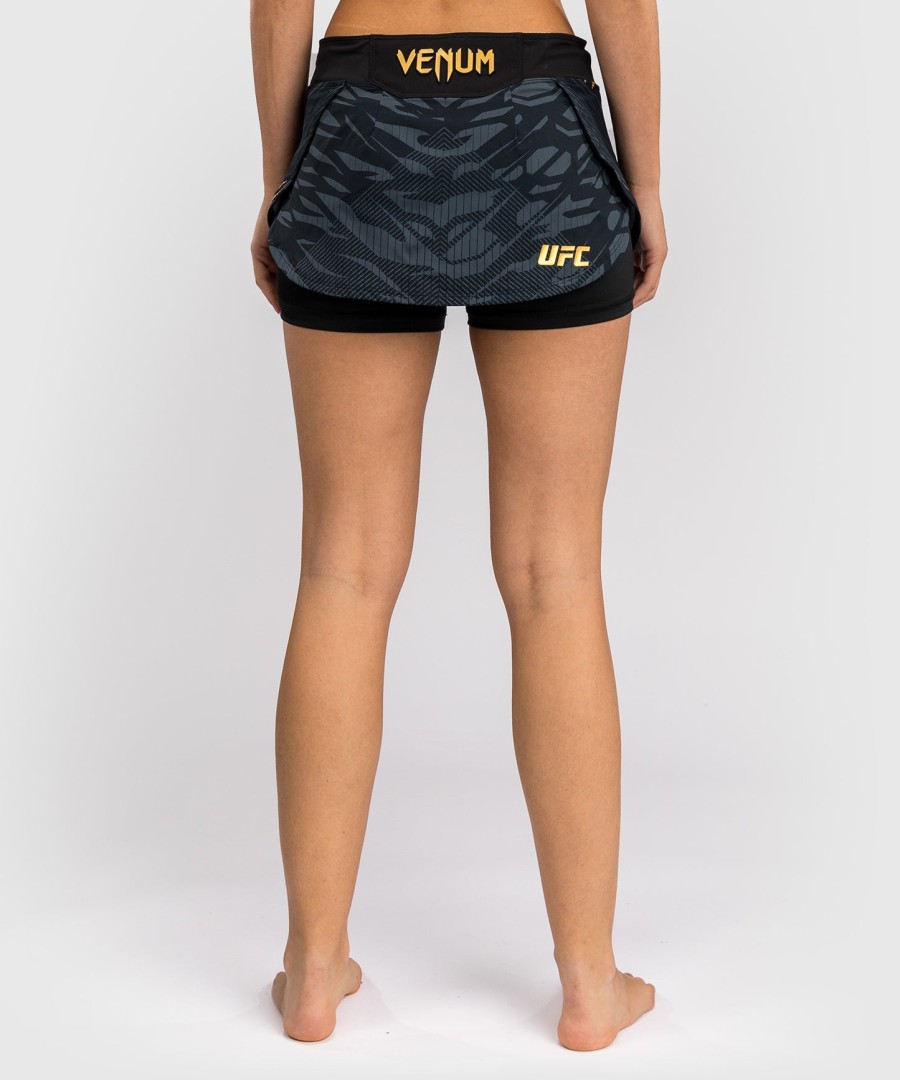 saia-calça feminina ufc fusion by venum authentic fight night - campeã