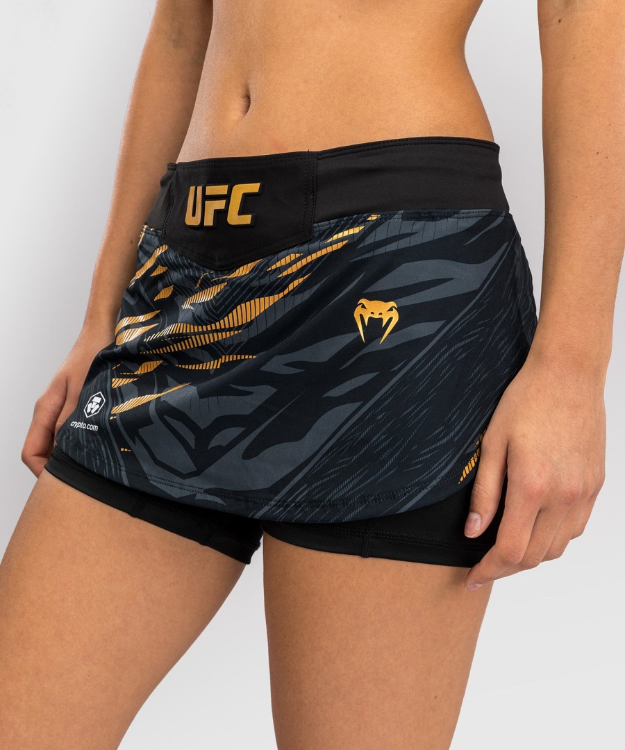saia-calça feminina ufc fusion by venum authentic fight night - campeã