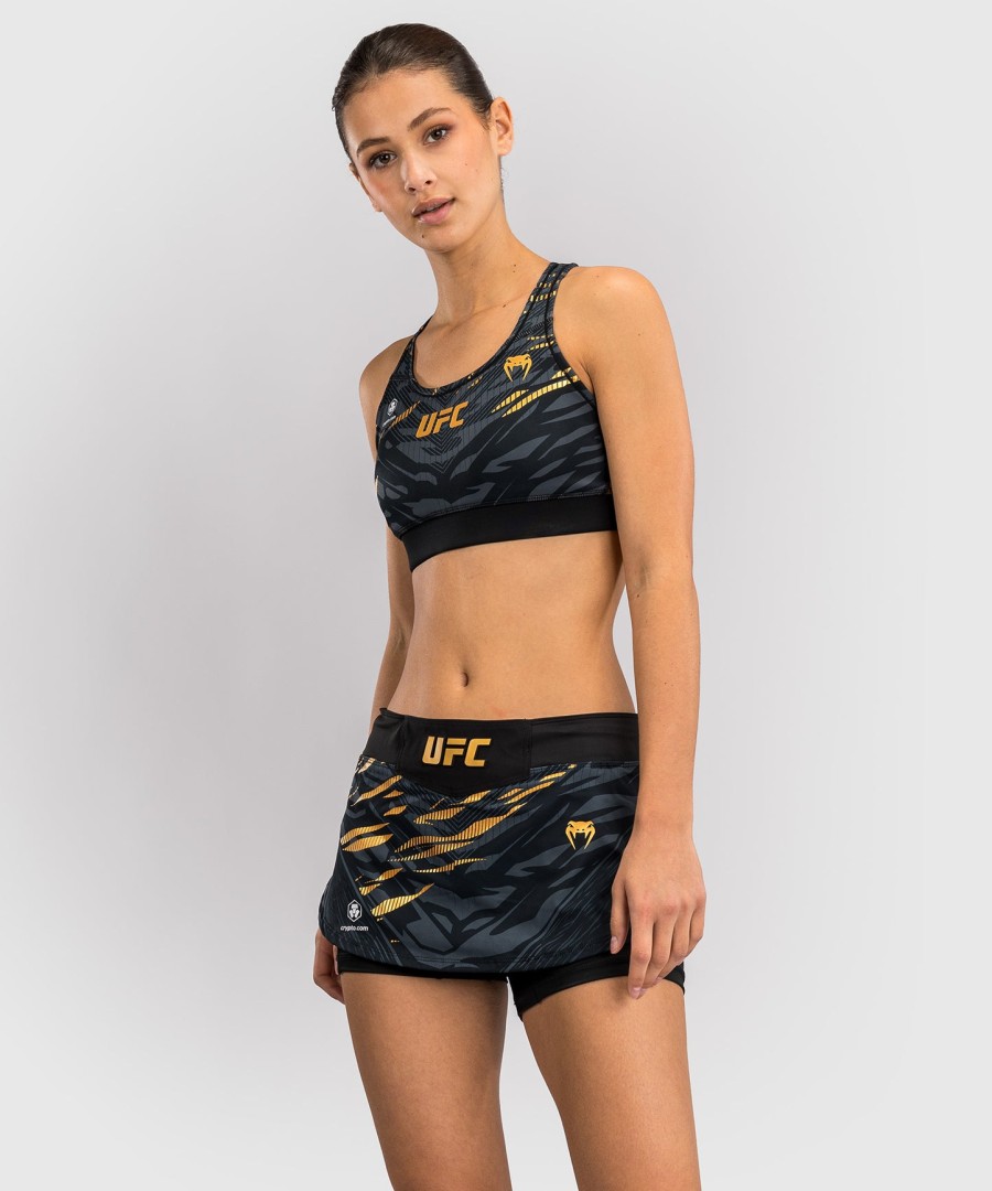 saia-calça feminina ufc fusion by venum authentic fight night - campeã