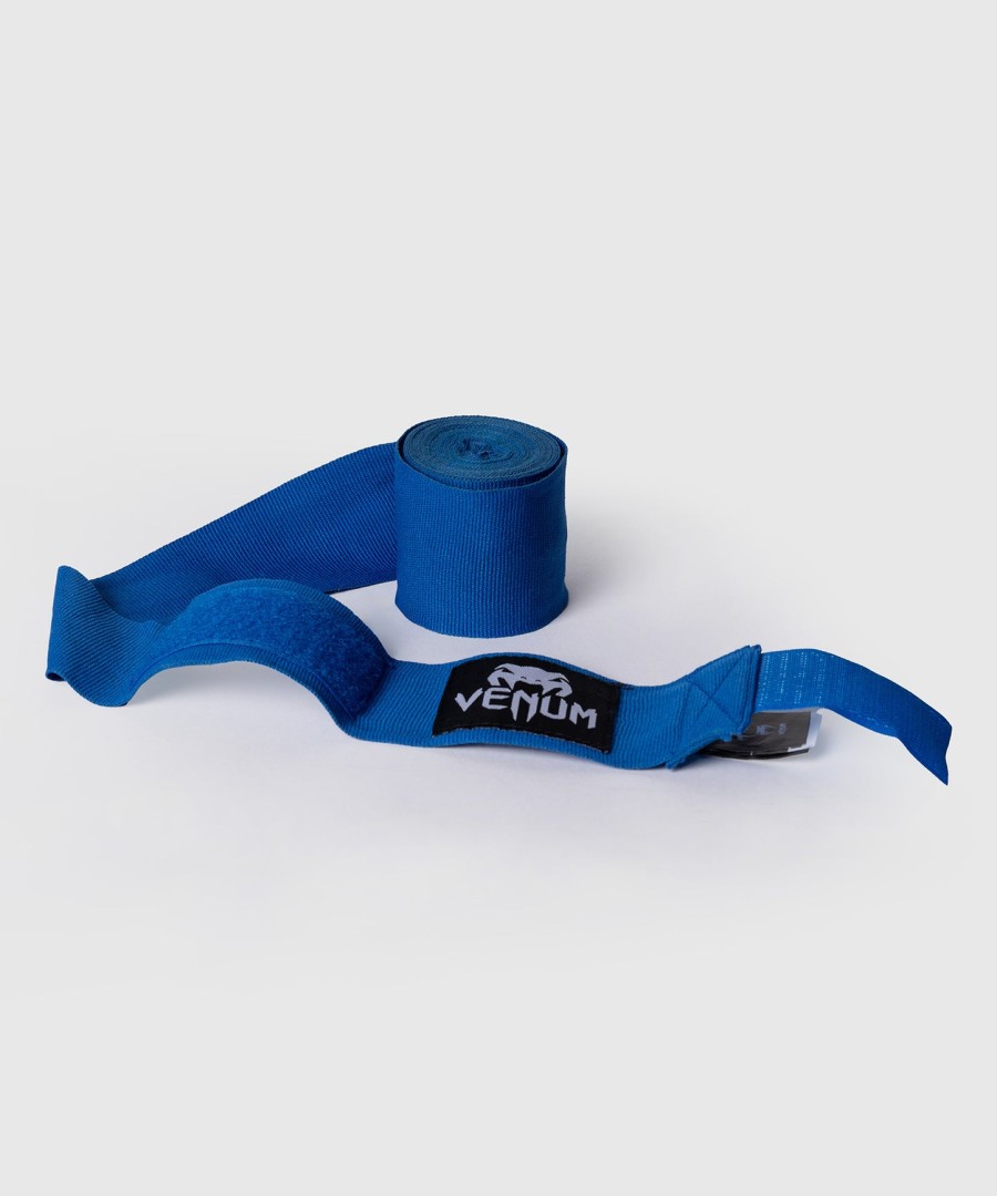 bandagens de mão para boxe venum kontact - azuis - 25 m 98 pol.
