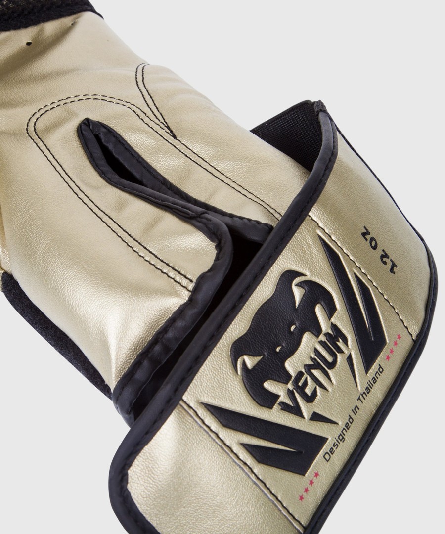 luvas de boxe venum challenger 2.0 - douradas