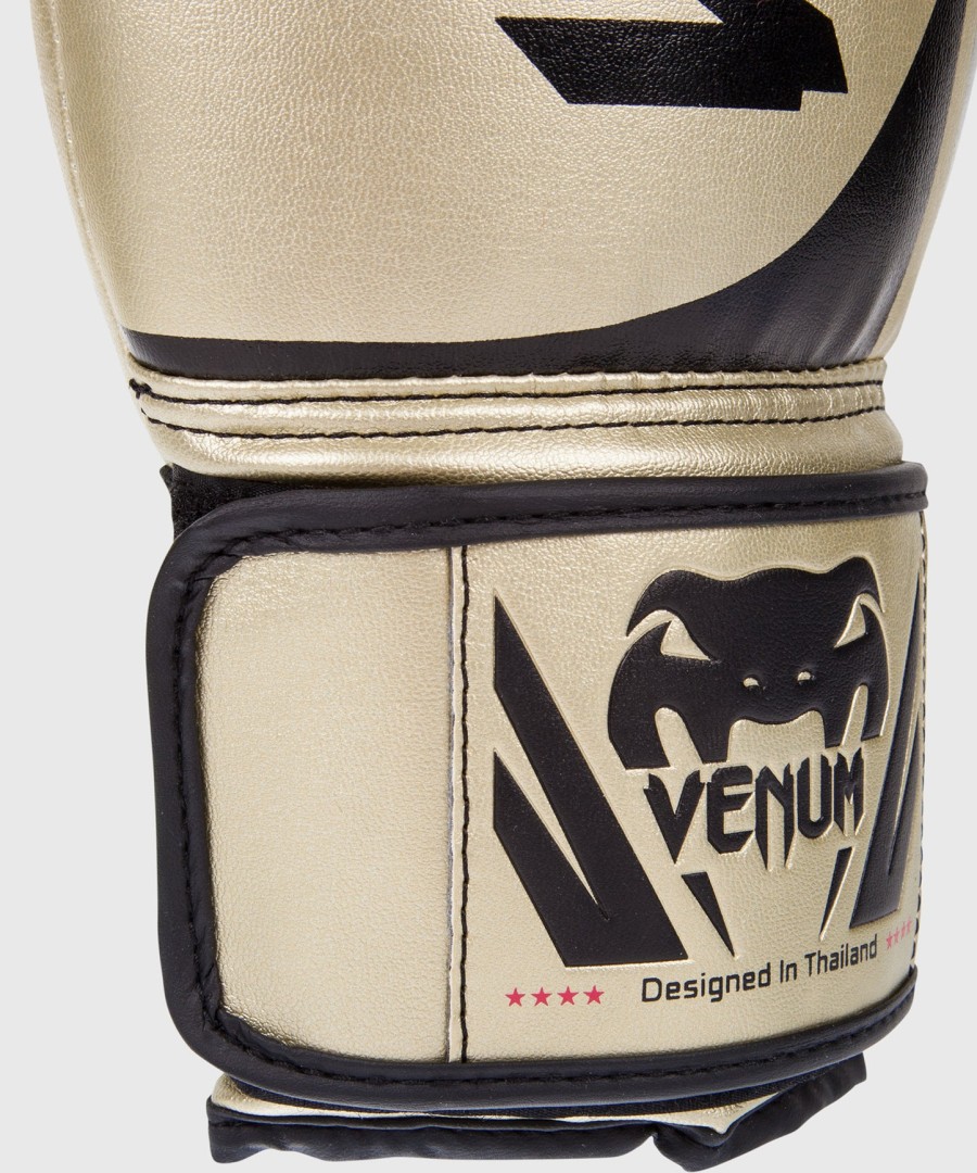 luvas de boxe venum challenger 2.0 - douradas
