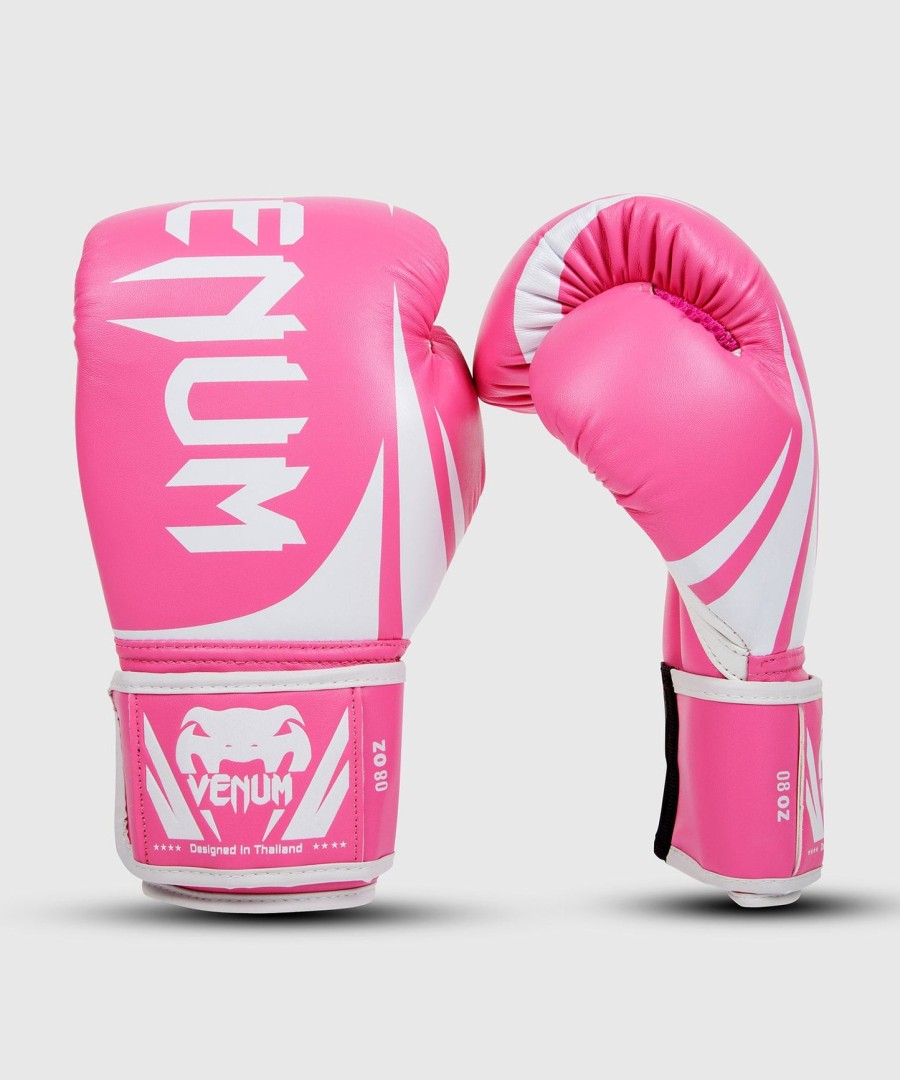 luvas de boxe venum challenger 2.0 - rosa