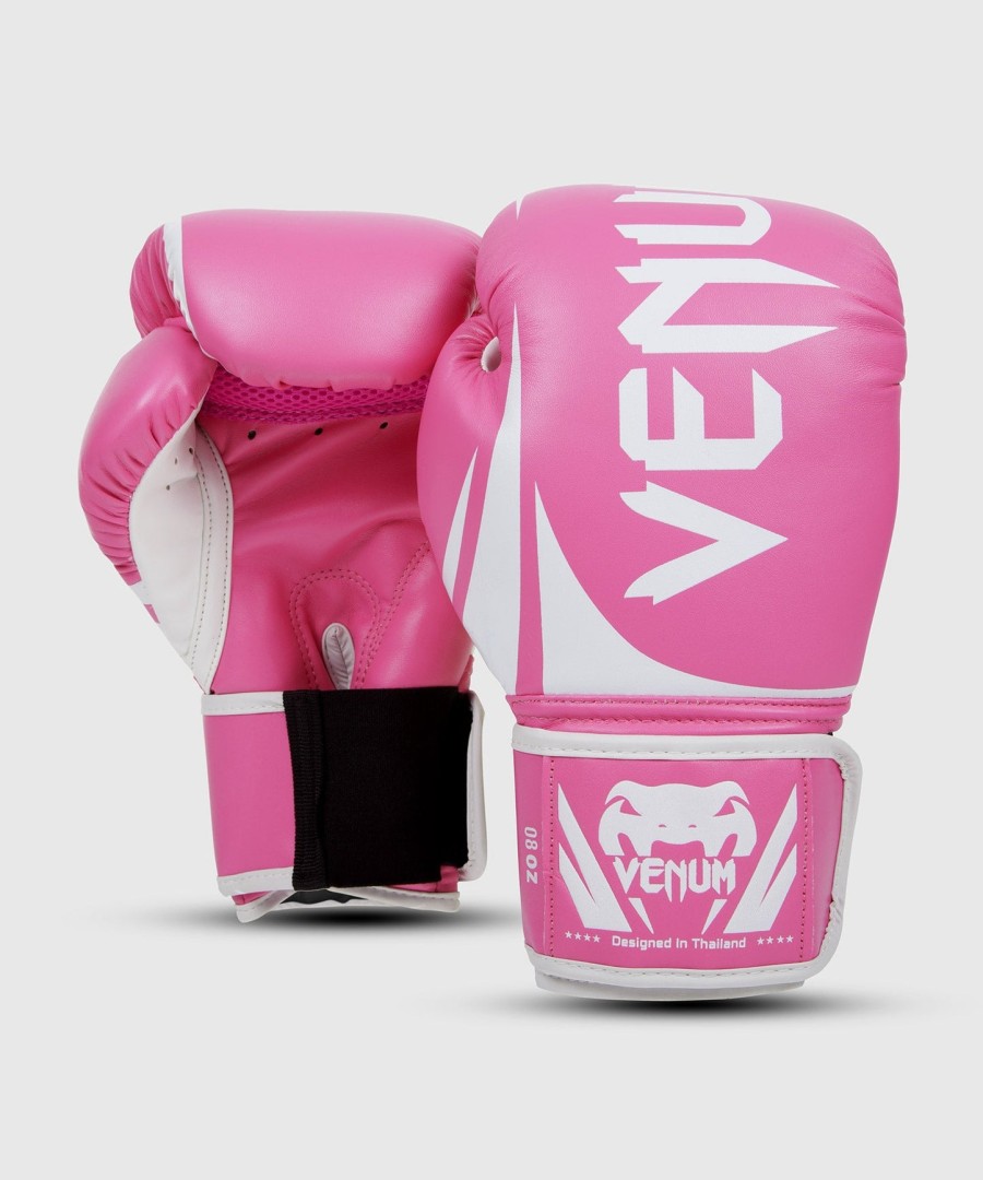 luvas de boxe venum challenger 2.0 - rosa