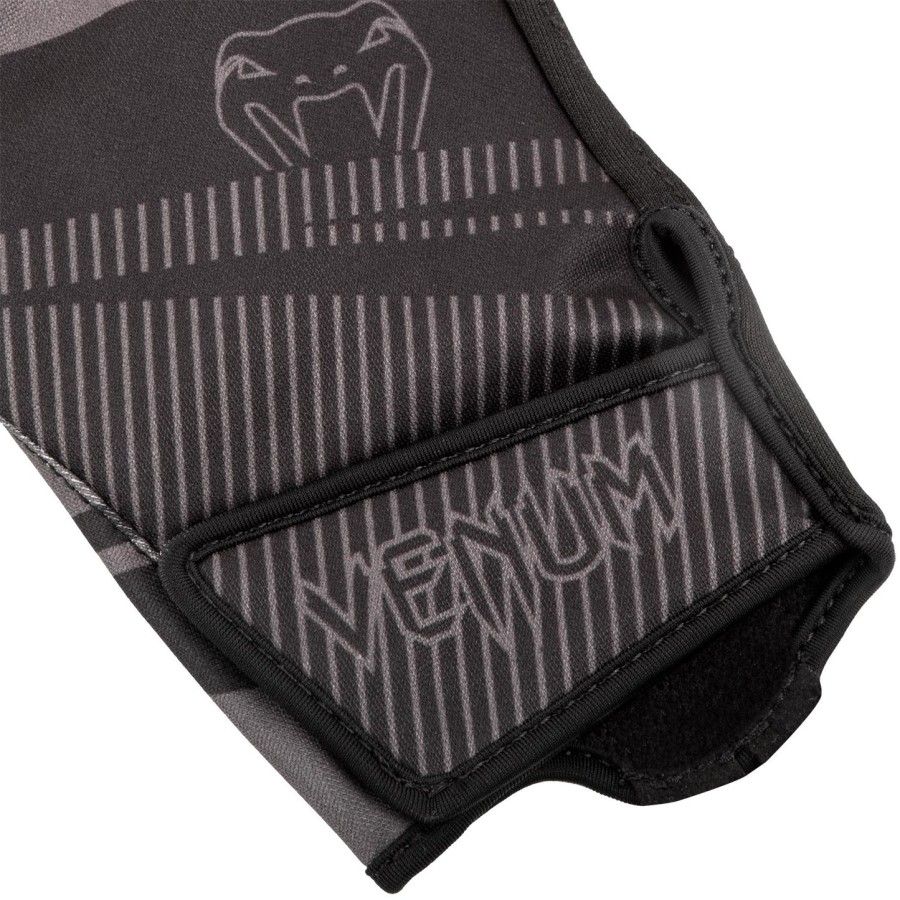 luvas venum runner - pretocinza