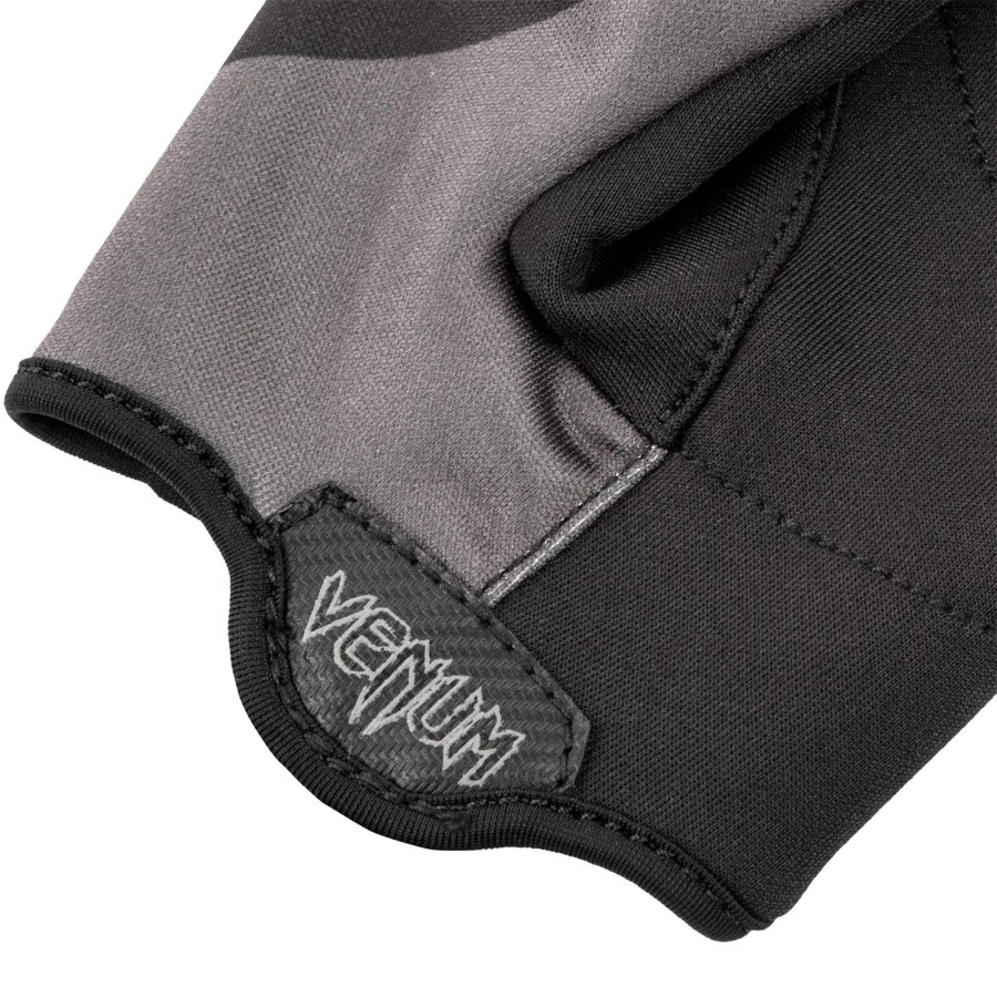 luvas venum runner - pretocinza