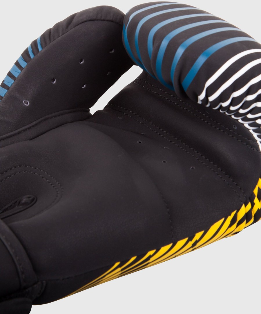 luvas de boxe venum plasma - pretoamarelo