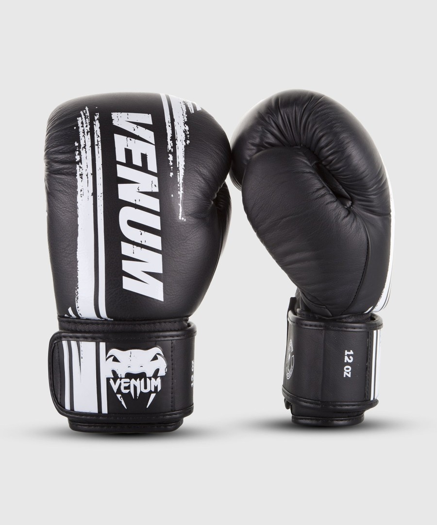 luvas de boxe venum bangkok spirit - couro nappa - pretas