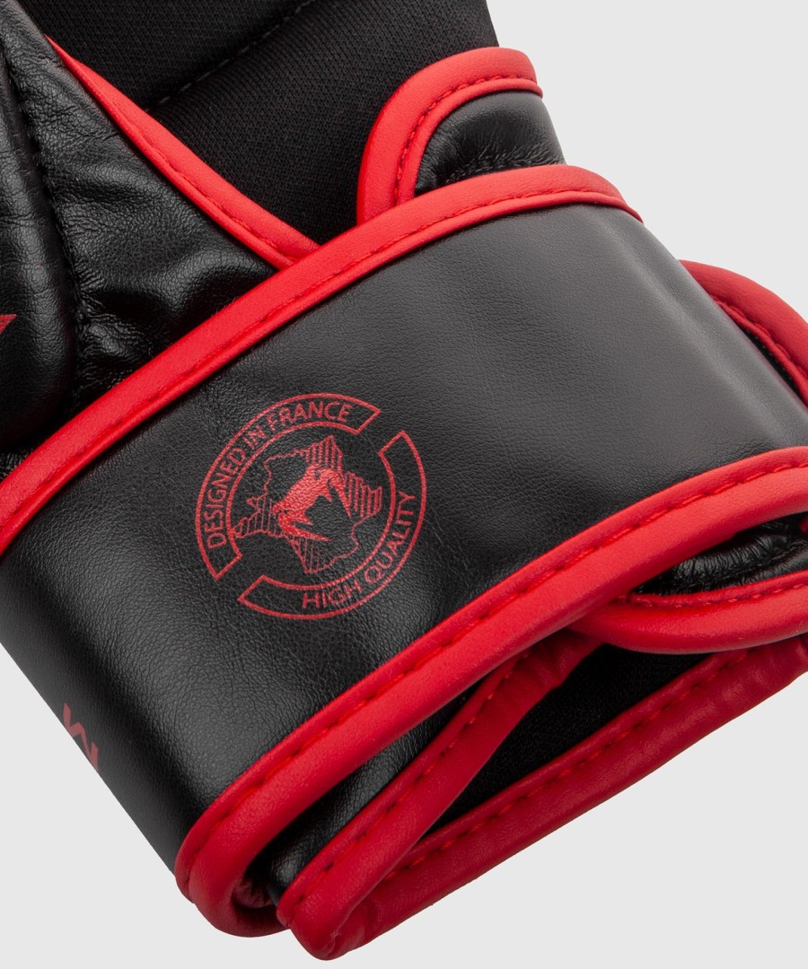 luvas de sparring venum challenger 3.0 - pretovermelho